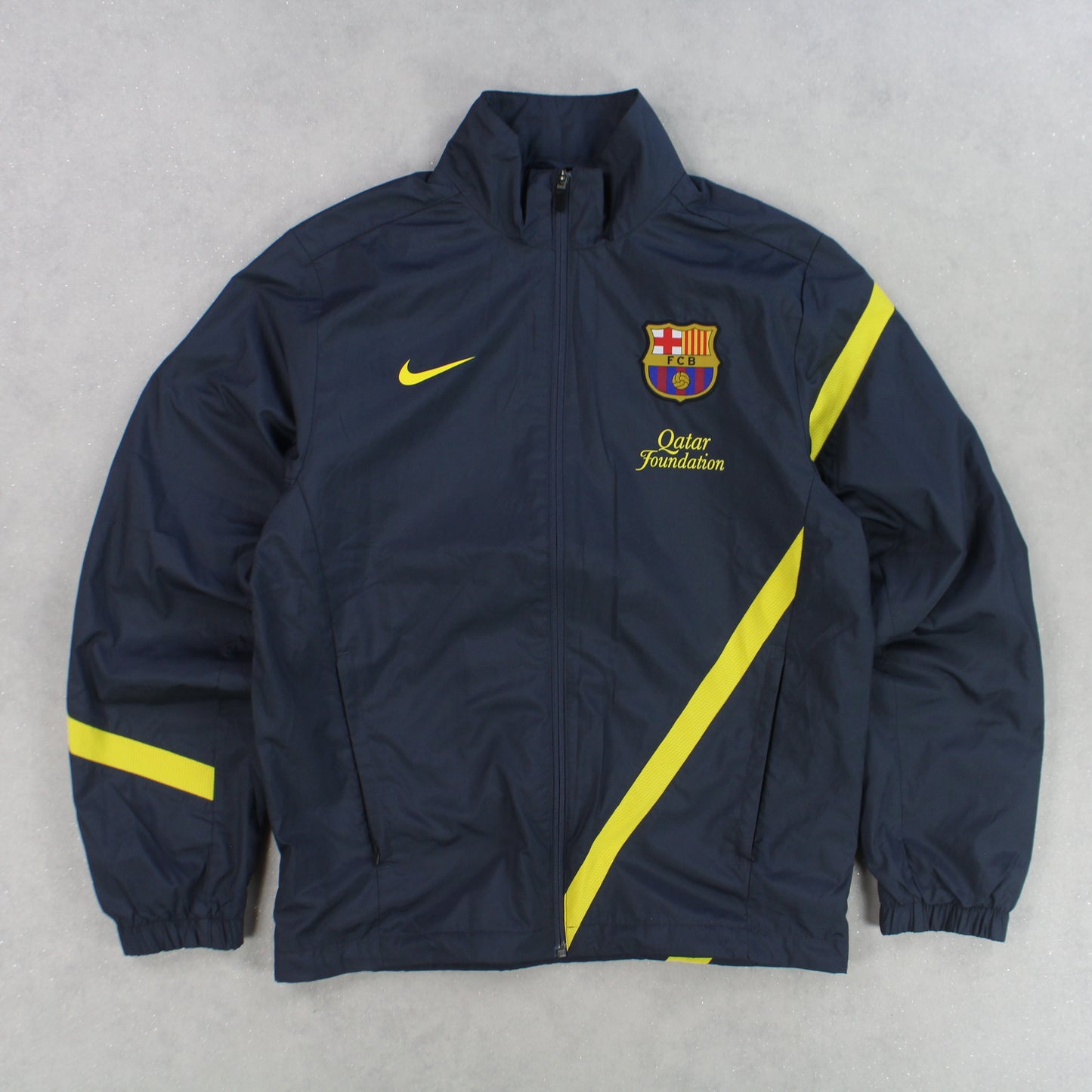 RARE 00s Nike Barcelona Track Jacket Grey - (S)