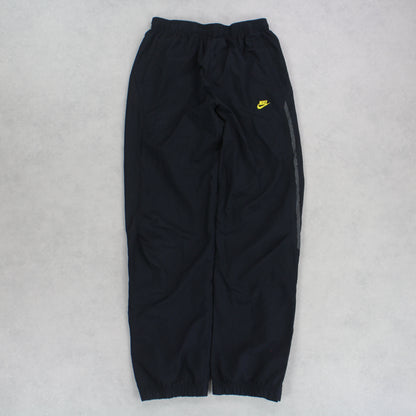 RARE Vintage 00s Nike Air Trackpants Black - (S)