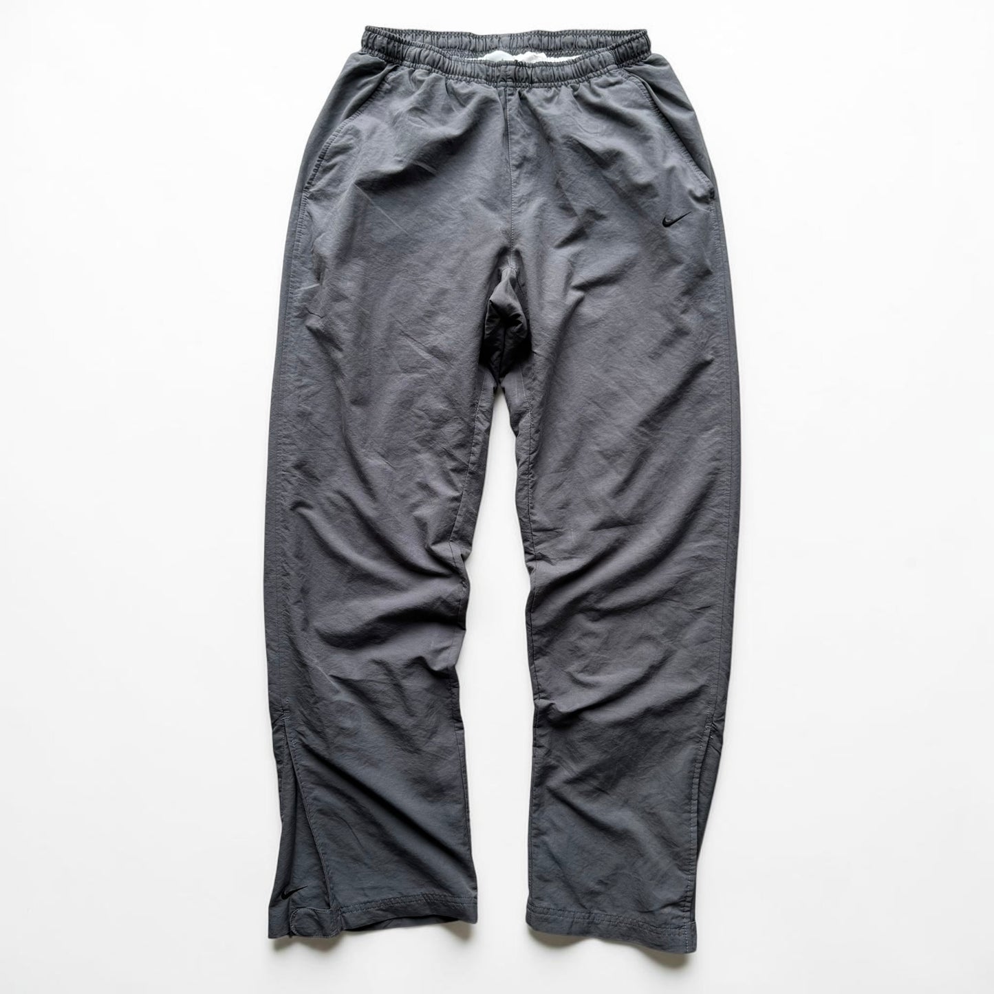 RARE 2000s Nike Trackpants Grey - (M)
