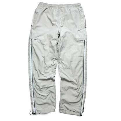 2000s Nike Trackpants Cream - (L)
