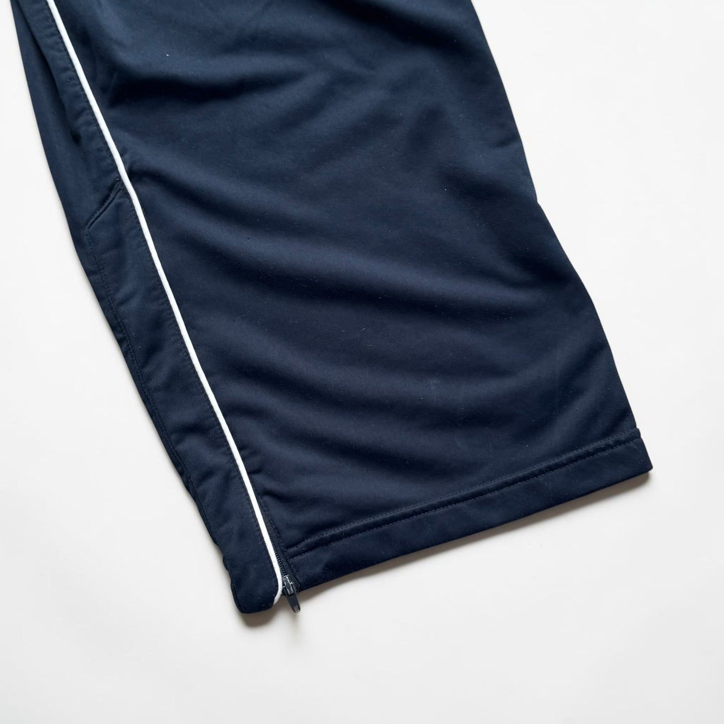 2000s Baggy Nike Trackpants Navy - (L)