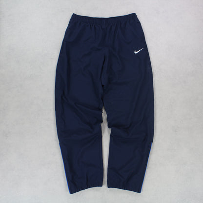 RARE 00s Nike Trackpants Navy - (L)