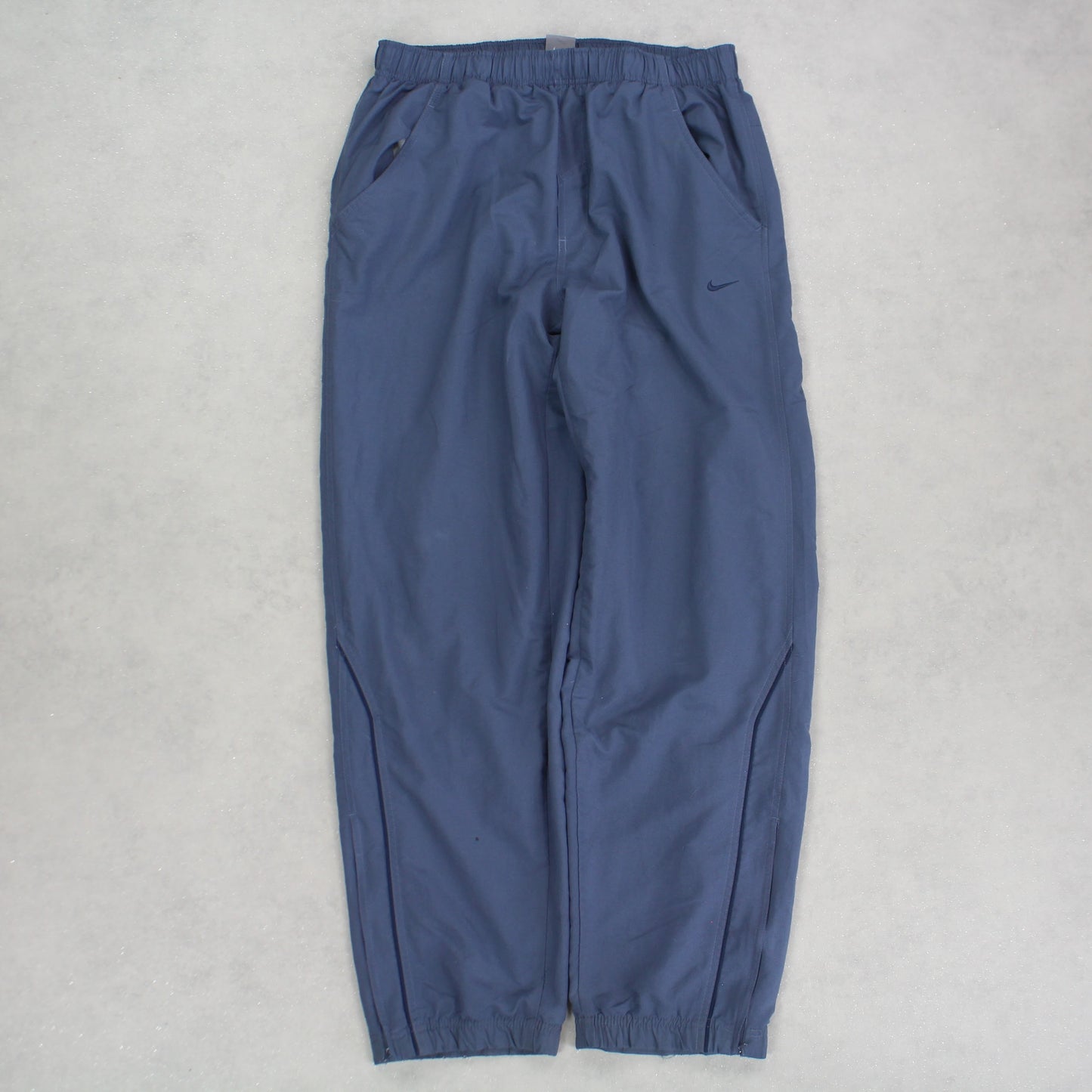 RARE Vintage 00s Nike Trackpants Blue - (M)