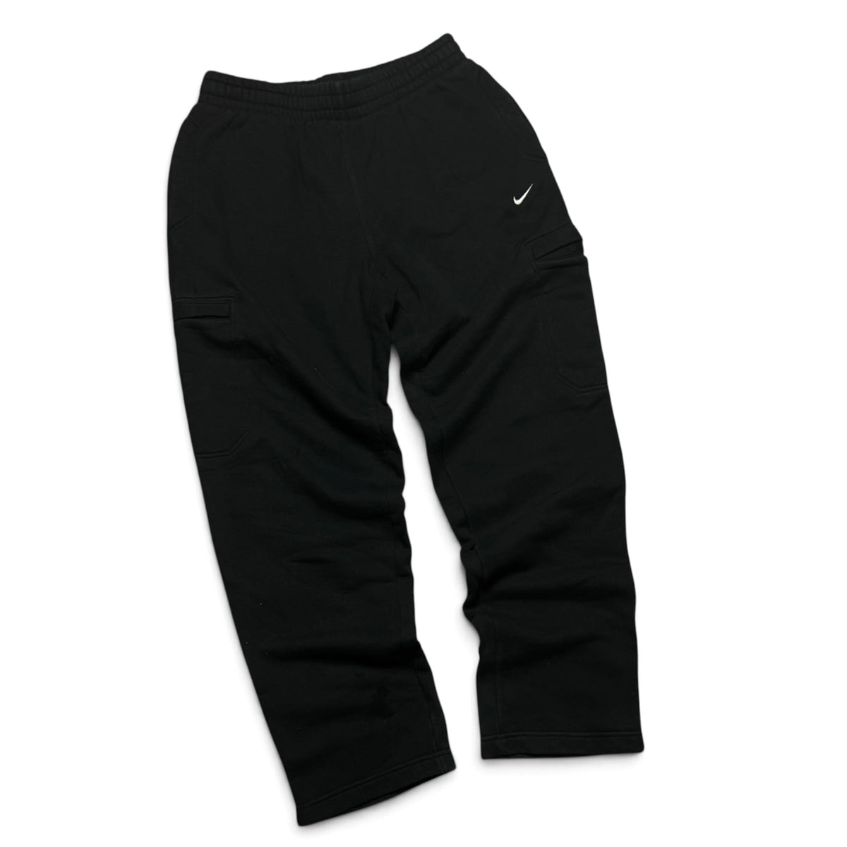 RARE 2000s Nike Joggers Black - (M)