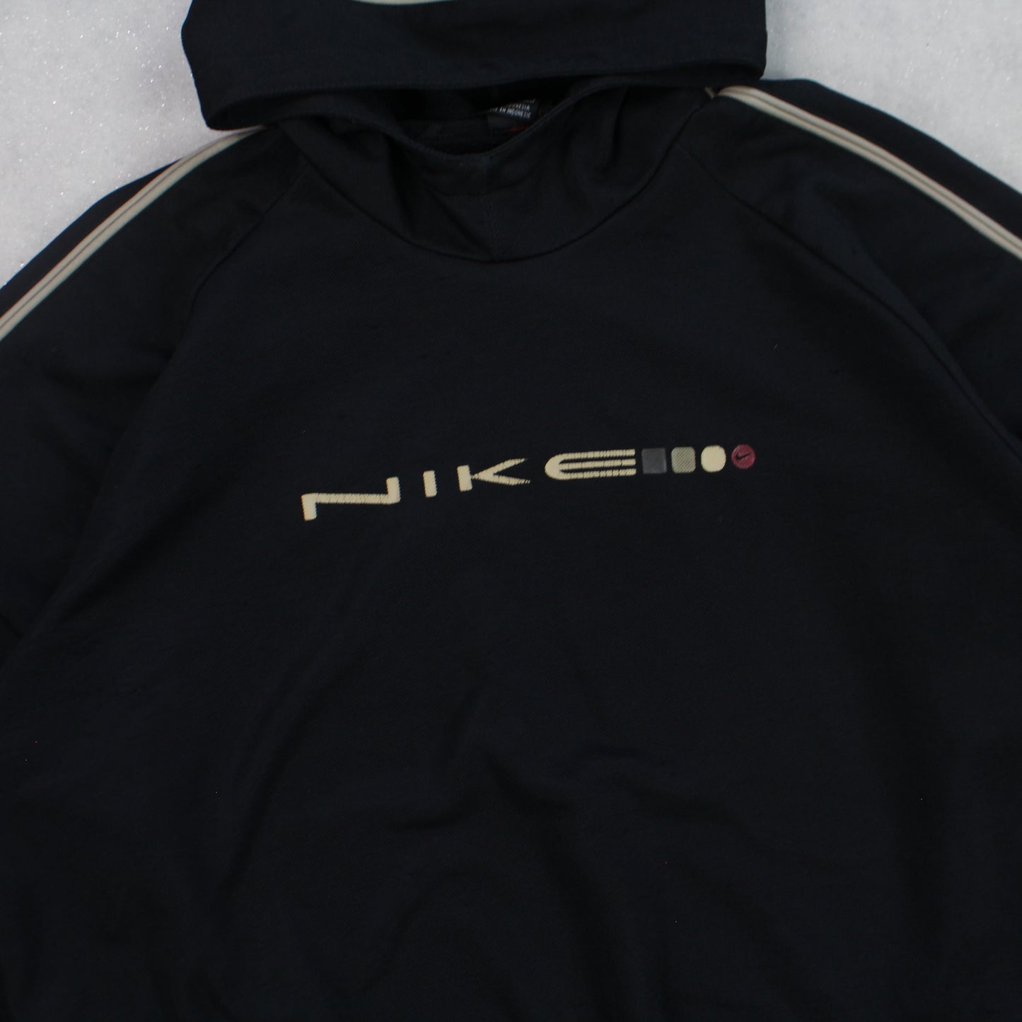 RARE 90s Nike Hoodie Black - (M)