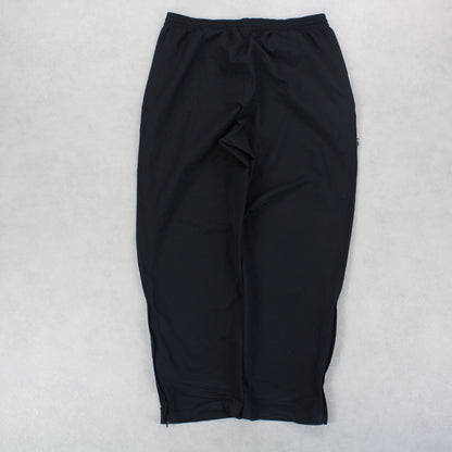 Vintage 00s Adidas Trackpants Black - (L)