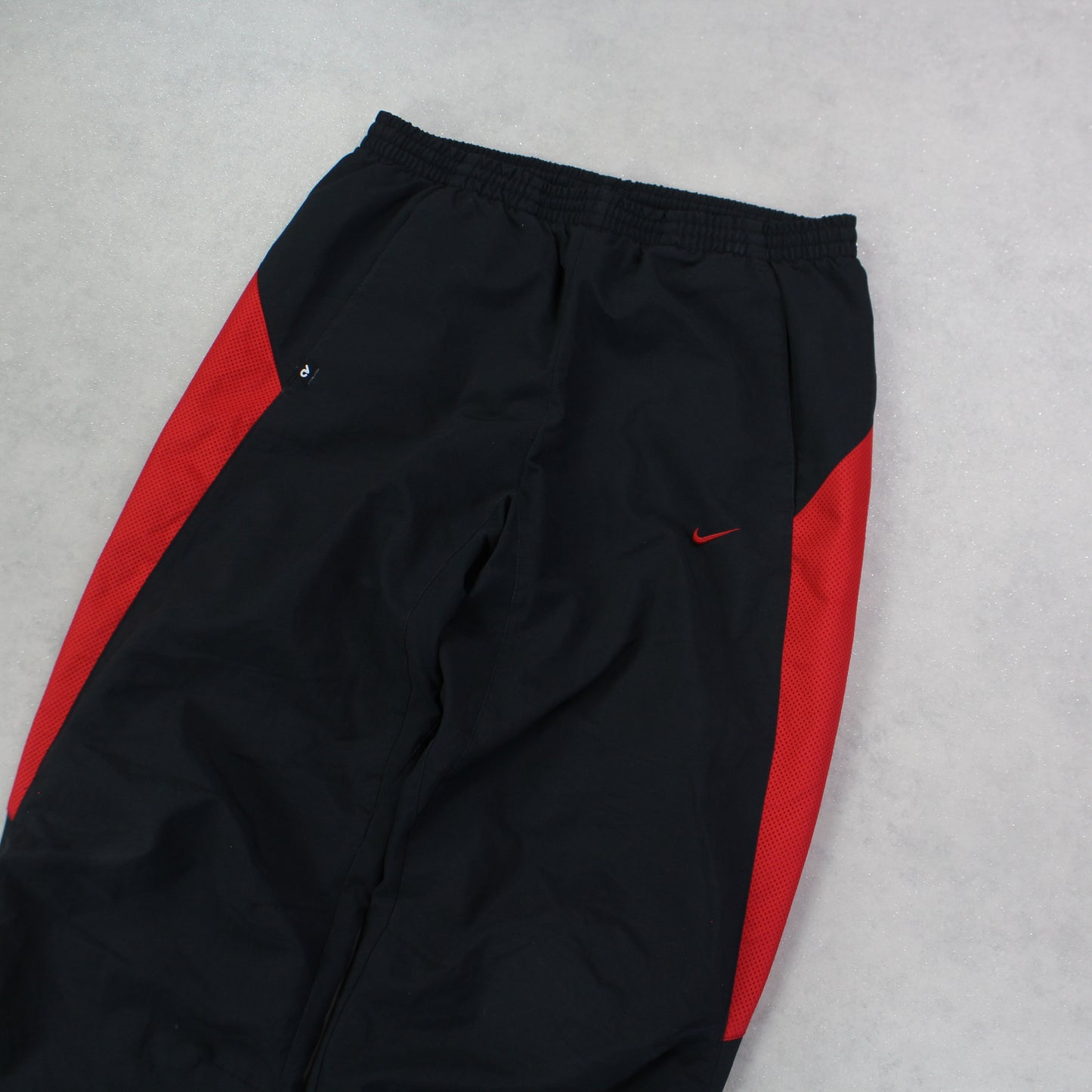 RARE 00s Nike Trackpants Black - (M)