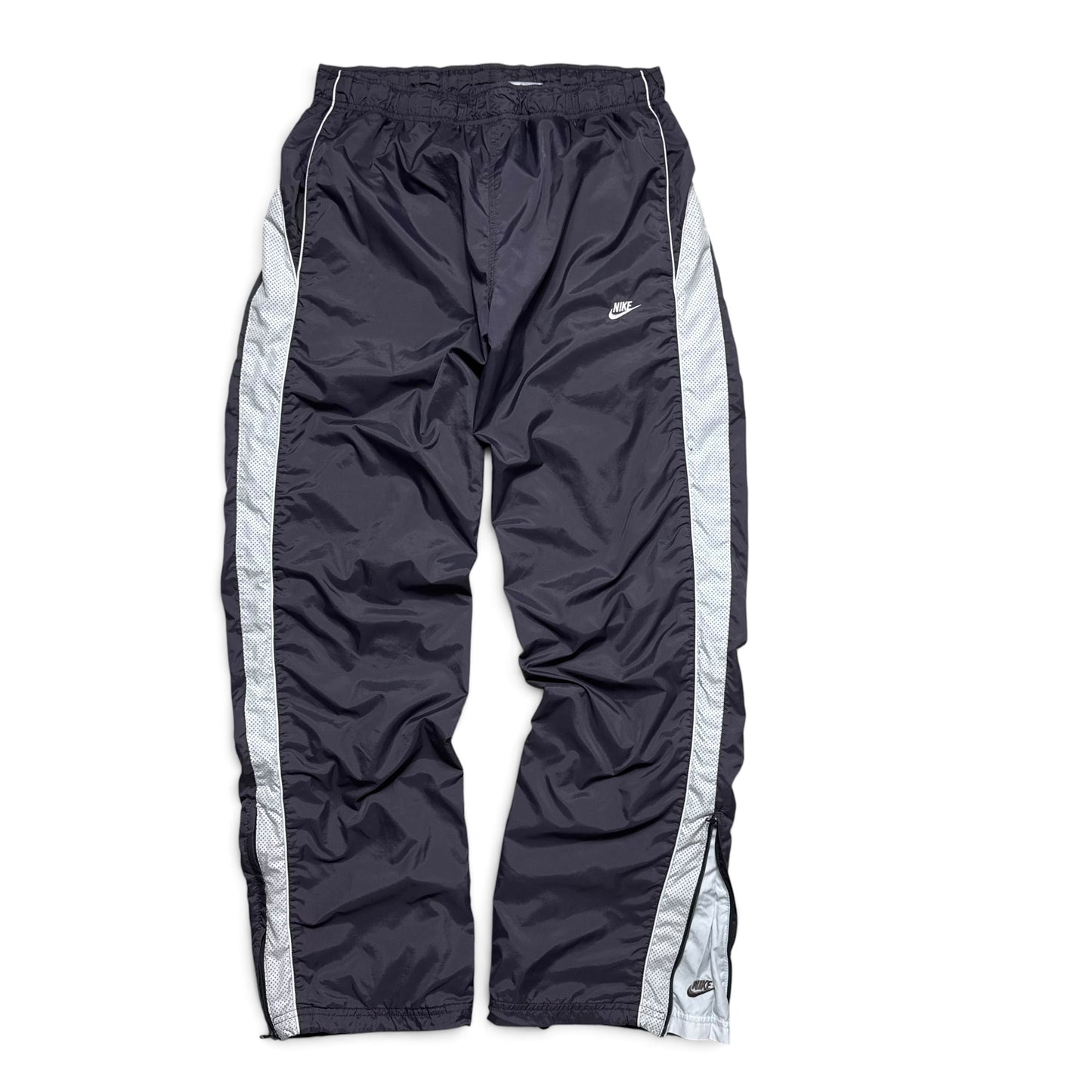 Bas de survêtement baggy Nike gris RARE des années 2000 - (S)