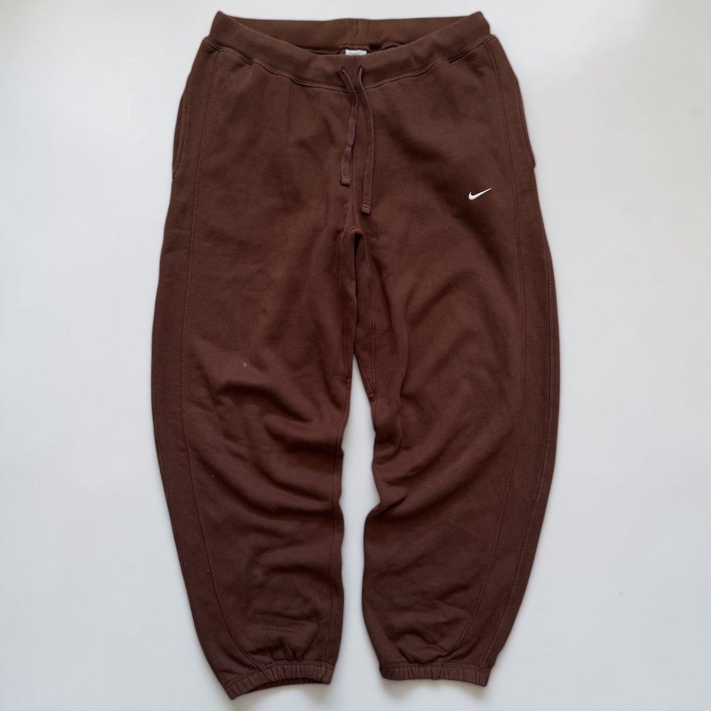 SUPER RARE 2000s Baggy Nike Joggers Brown *PREMIUM* - (XL)