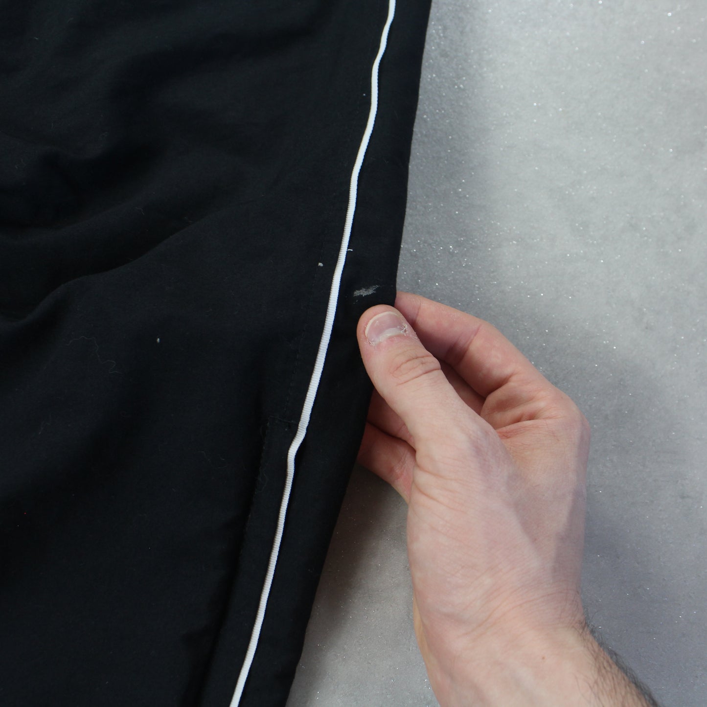 RARE 2000s Baggy Nike Trackpants Black - (L)