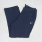 RARE Vintage 00s Nike Jogger Pants Navy - (XL)