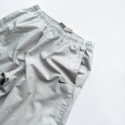 SUPER RARE 2000s Nike Trackpants Grey - (S)