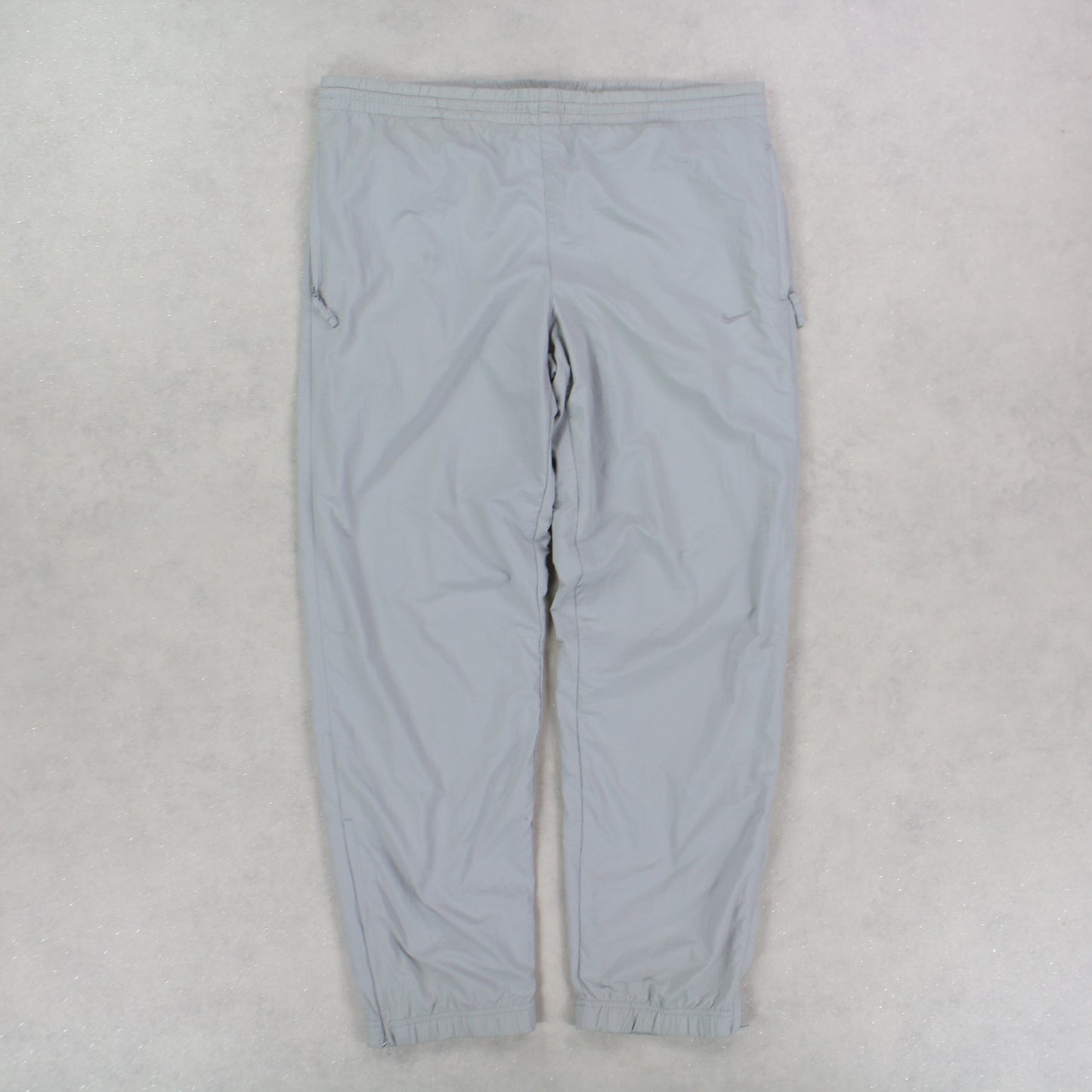 RARE 00s Nike Trackpants Grey - (M)