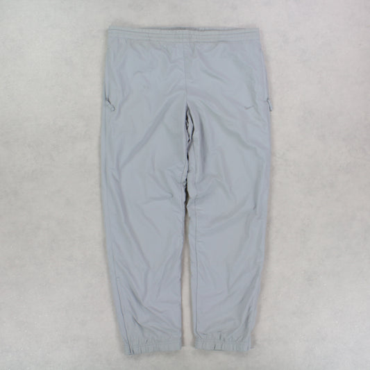 RARE 00s Nike Trackpants Grey - (M)