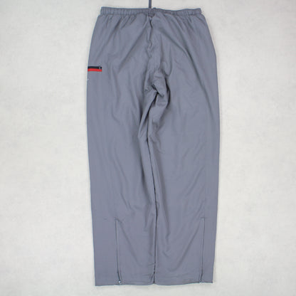 RARE Vintage 00s Nike Trackpants Grey - (L)