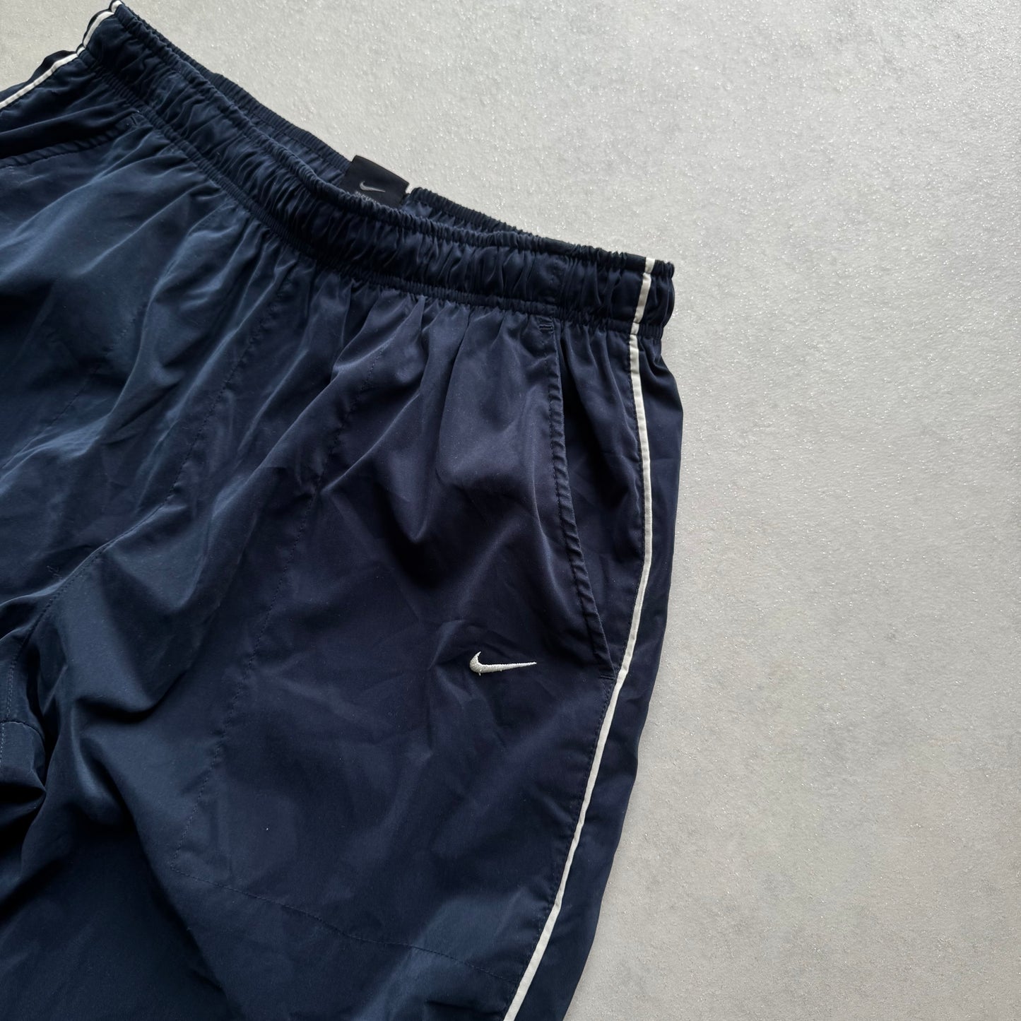 RARE 2000s Nike Trackpants Navy - (M)