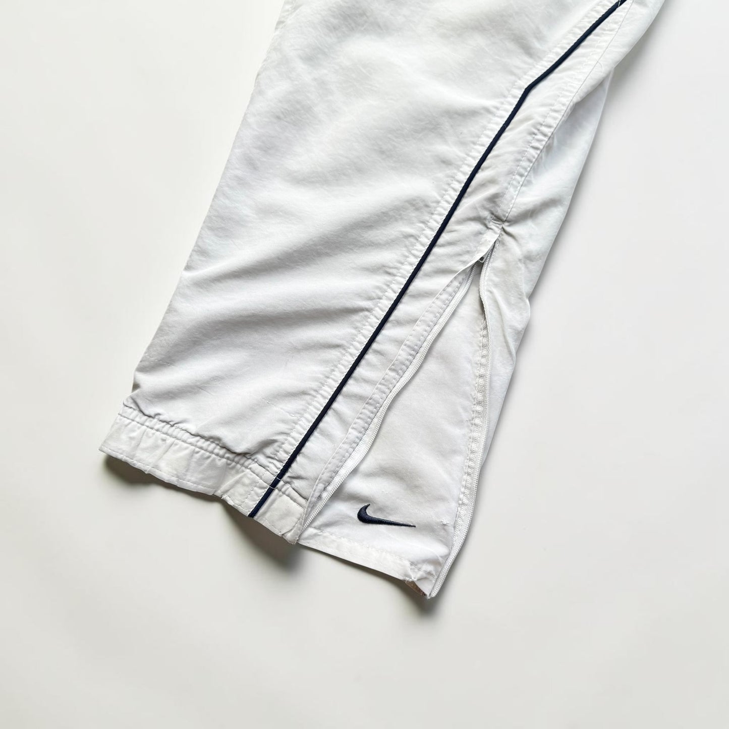 SUPER RARE 2000s Nike Trackpants Grey - (M)