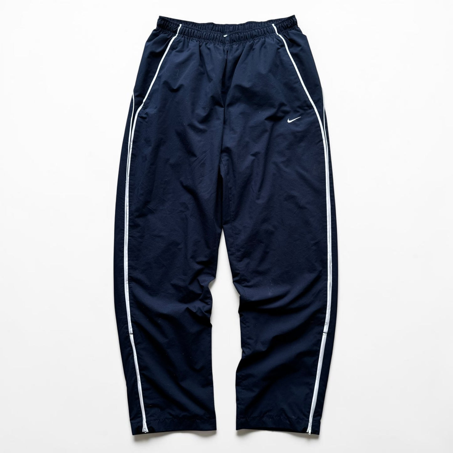 RARE 2000s Nike Trackpants Navy - (L)