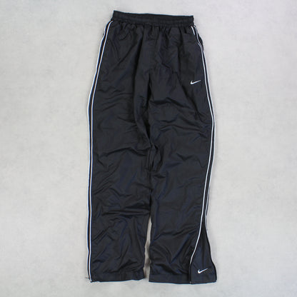 SUPER RARE 00s Nike Trackpants Black - (XS/S)