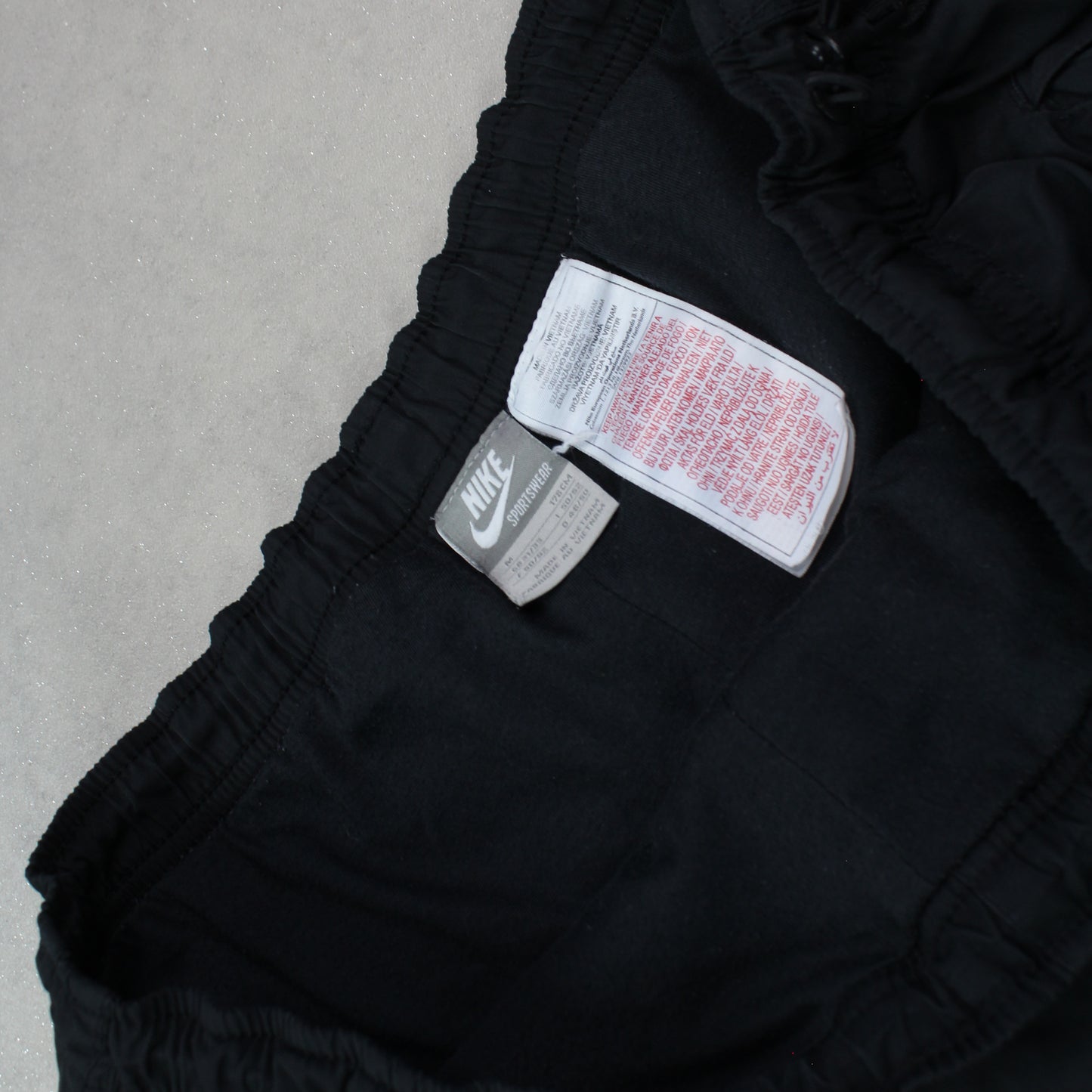 RARE 00s Nike Trackpants Black - (L)