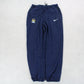 Vintage 00s Nike Man Ciry Trackpants Navy - (S)