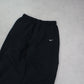 RARE 00s Nike Trackpants Black - (S)