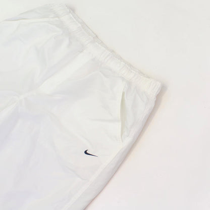 SUPER RARE 2000s Nike Trackpants White *PREMIUM* - (L)