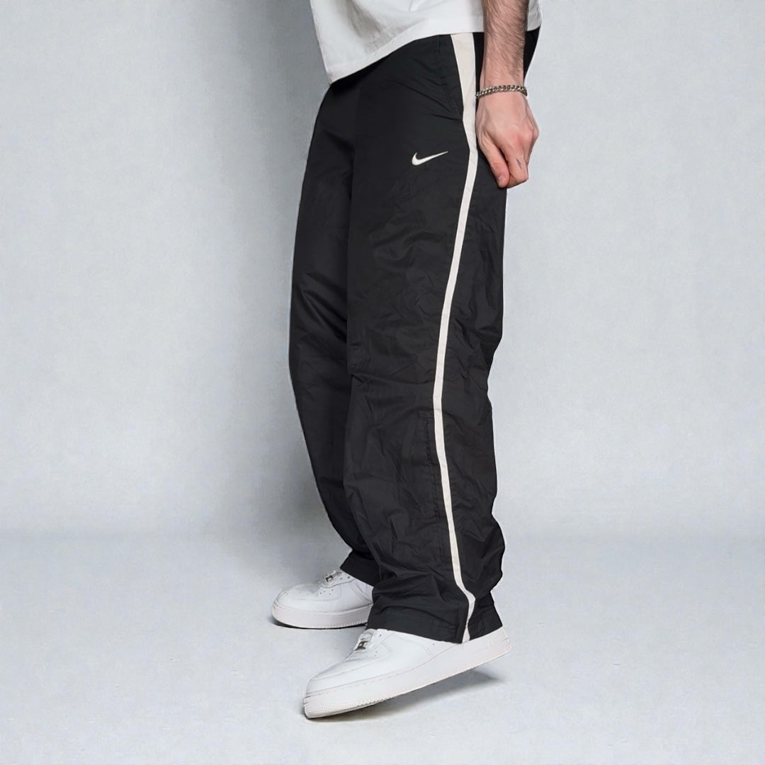 RARE 2000s Nike Trackpants Grey - (M)