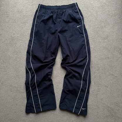 SUPER RARE 2000s Nike Trackpants Navy *PREMIUM* - (L)