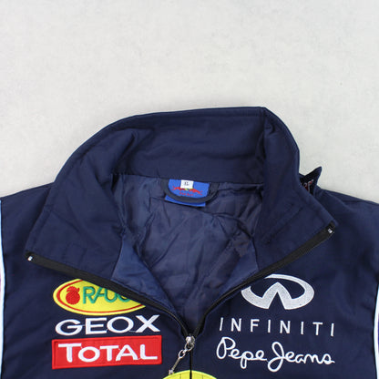 RARE Vintage Red Bull F1 Racing Jacket Navy - (L)