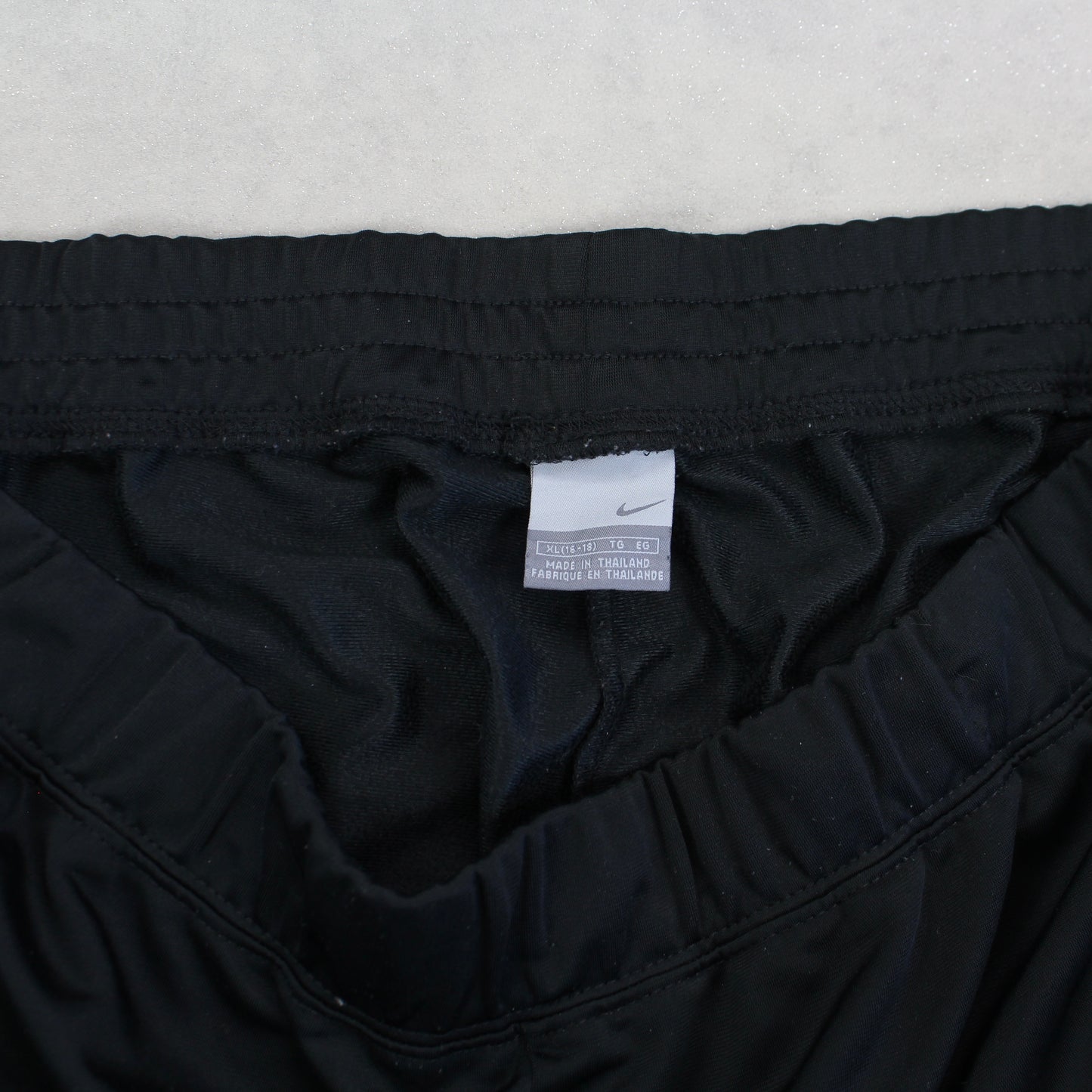 RARE Vintage 00s Nike Trackpants Black - (L)