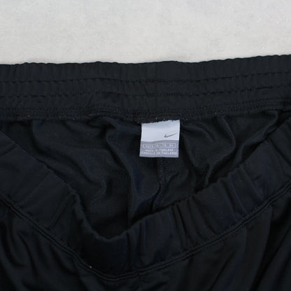 RARE Vintage 00s Nike Trackpants Black - (L)