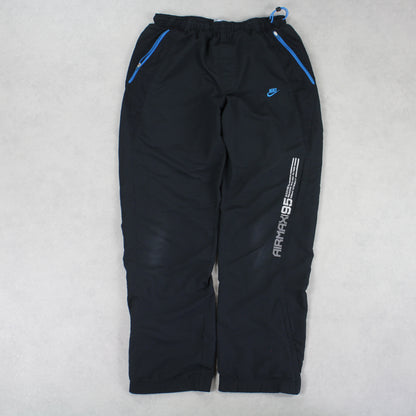 RARE Vintage 00s Nike Airmax Trackpants Black - (M)