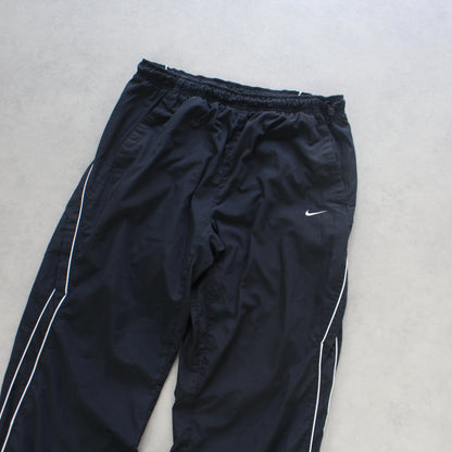 RARE 2000s Nike Trackpants Black - (M)