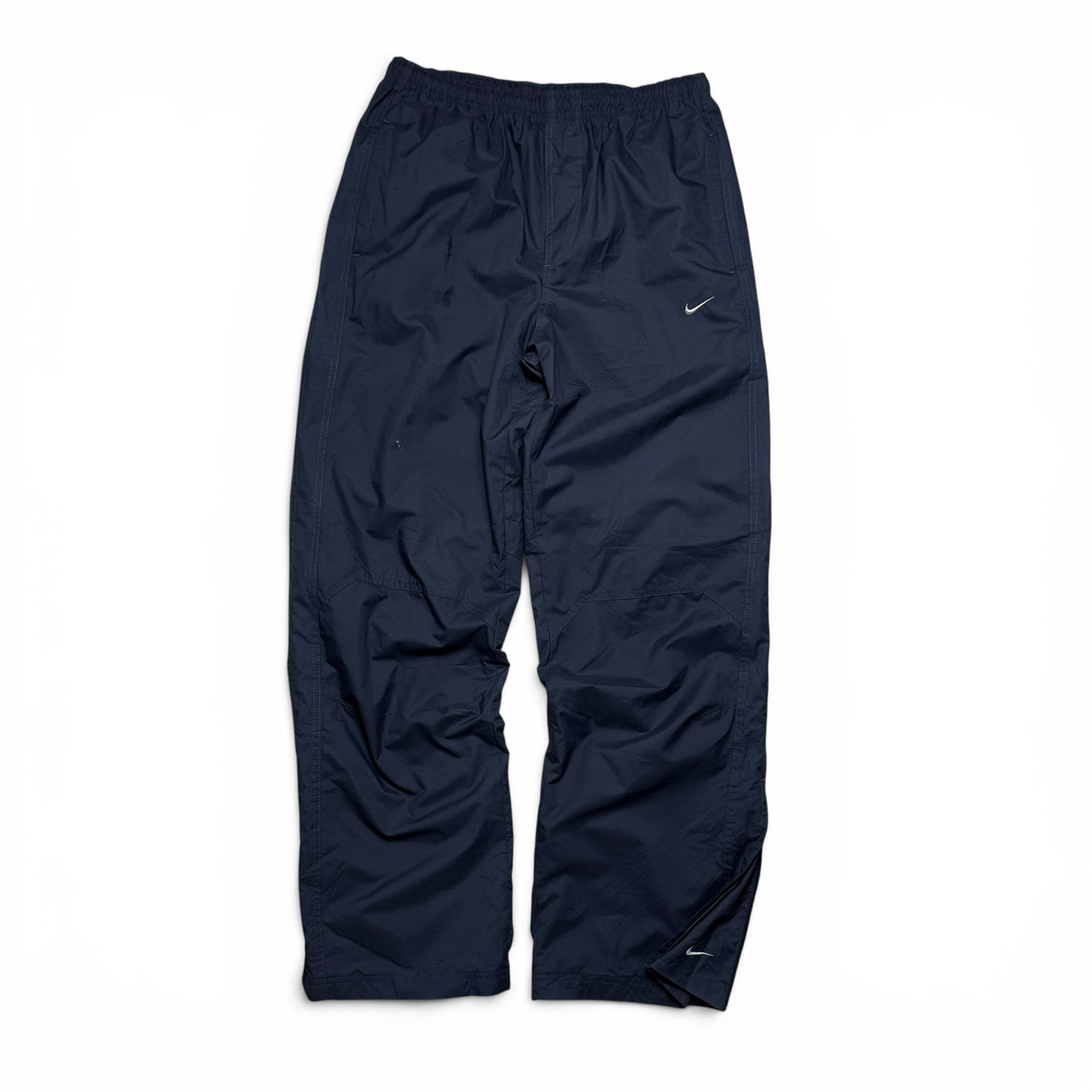 SUPER RARE 2000s Baggy Nike Trackpants Grey *PREMIUM* - (M)