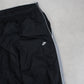 RARE 00s Nike Baggy Trackpants Black - (L)