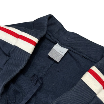 RARE 2000s Wide Leg Nike Joggers Navy - (S)