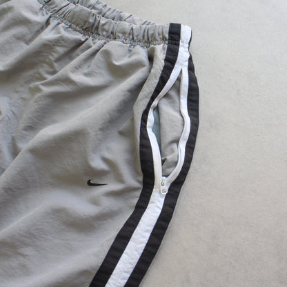 RARE 2000s Nike Trackpants Grey - (S)