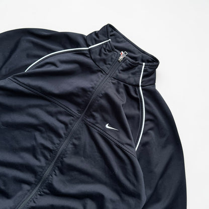 RARE 2000s Nike Track Jacket Black - (L)