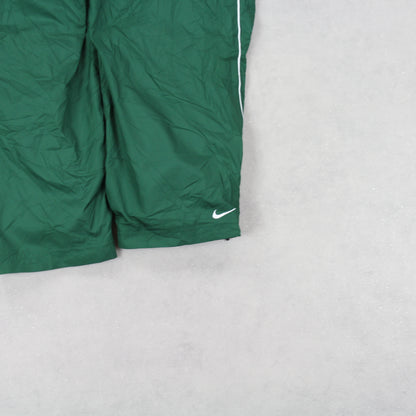 RARE Vintage 1990s Nike Trackpants Green - (M)