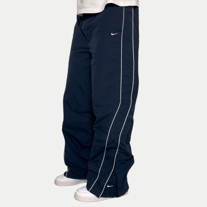 SUPER RARE 2000s Nike Trackpants Navy - (L) | PREMIUM