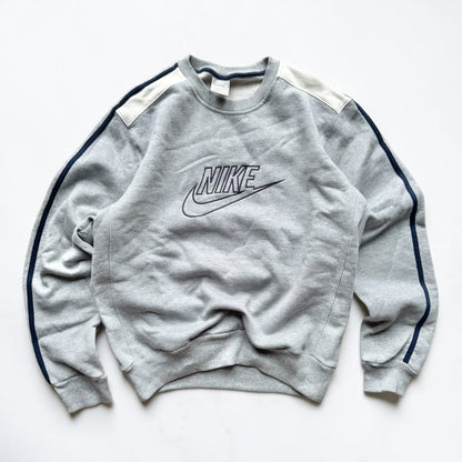 RARE 2000s Nike Sweatshirt Grey - (S)
