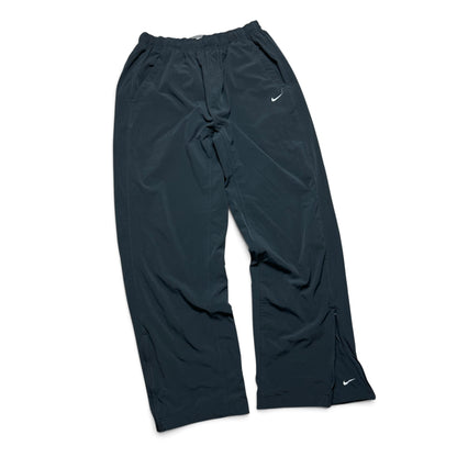 RARE 2000s Baggy Nike Trackpants Grey - (L) | PREMIUM