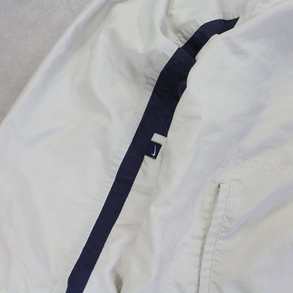 RARE 1990s Nike Track Jacket Cream - (L)