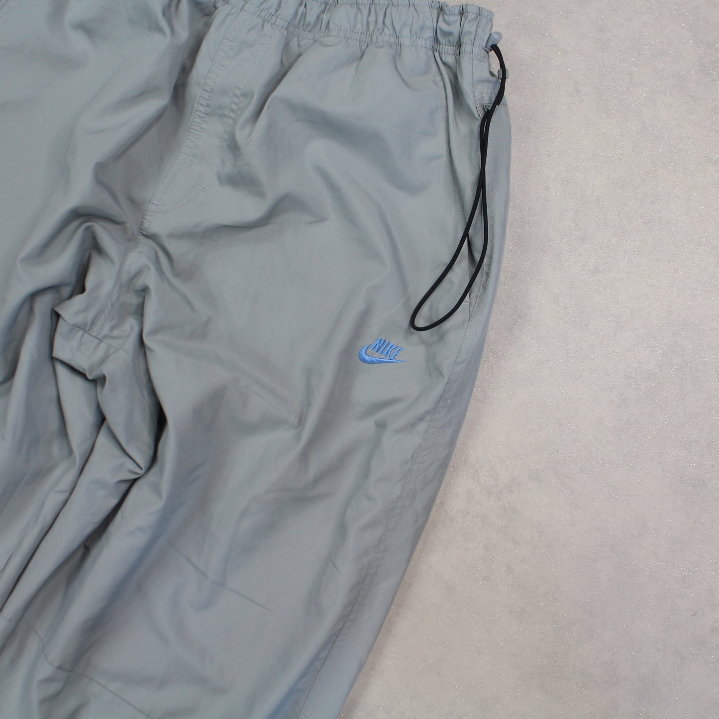 RARE 00s Nike Baggy Trackpants Grey - (L)