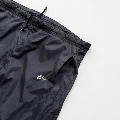RARE 2000s Baggy Nike Trackpants Black - (XL)