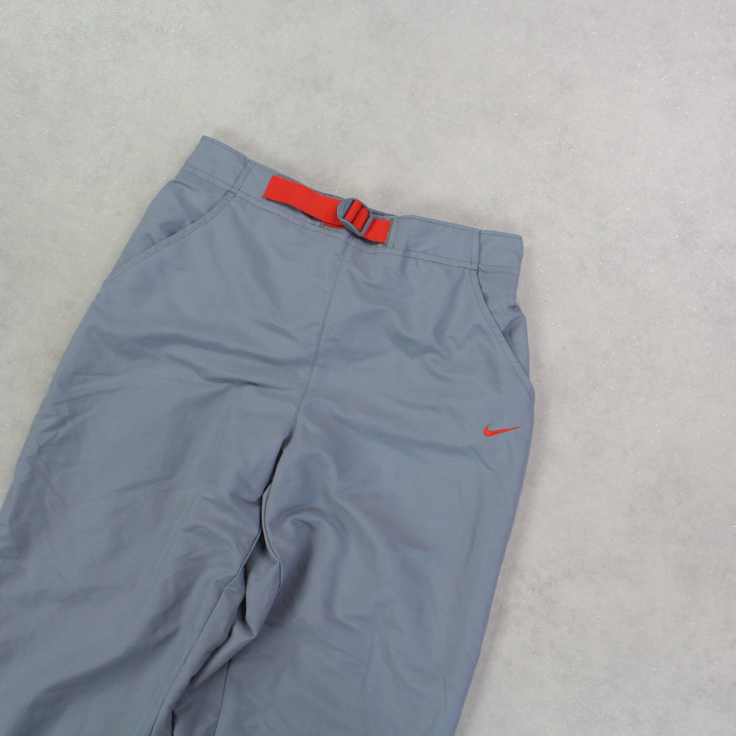 RARE 00s Nike Trackpants Grey - (S)