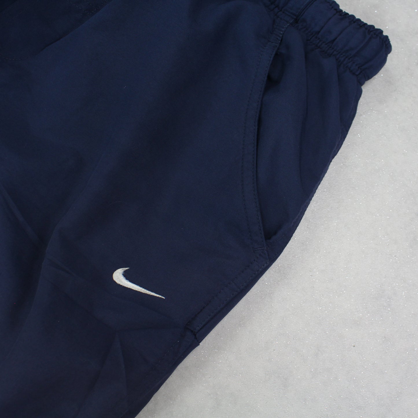 RARE 2000s Nike Trackpants Navy - (L)