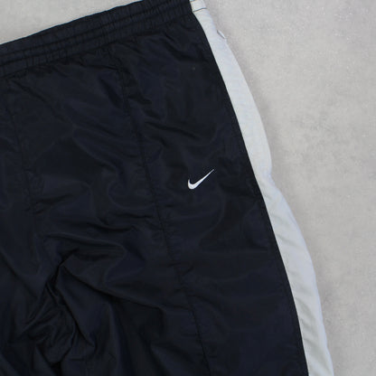 RARE 00s Nike Trackpants Black - (L)