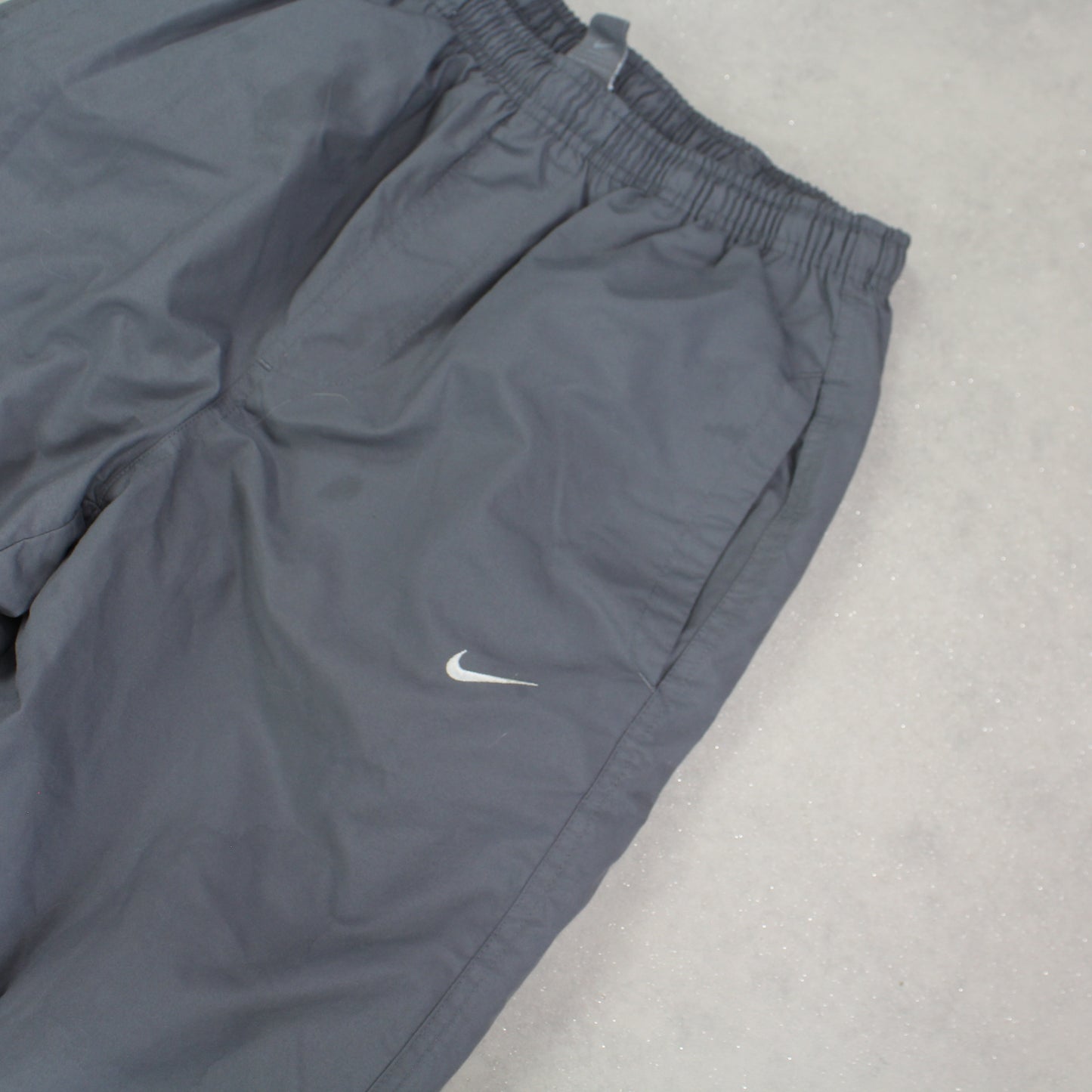 RARE 00s Nike Trackpants Grey - (S)